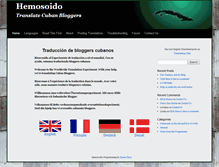 Tablet Screenshot of hemosoido.com